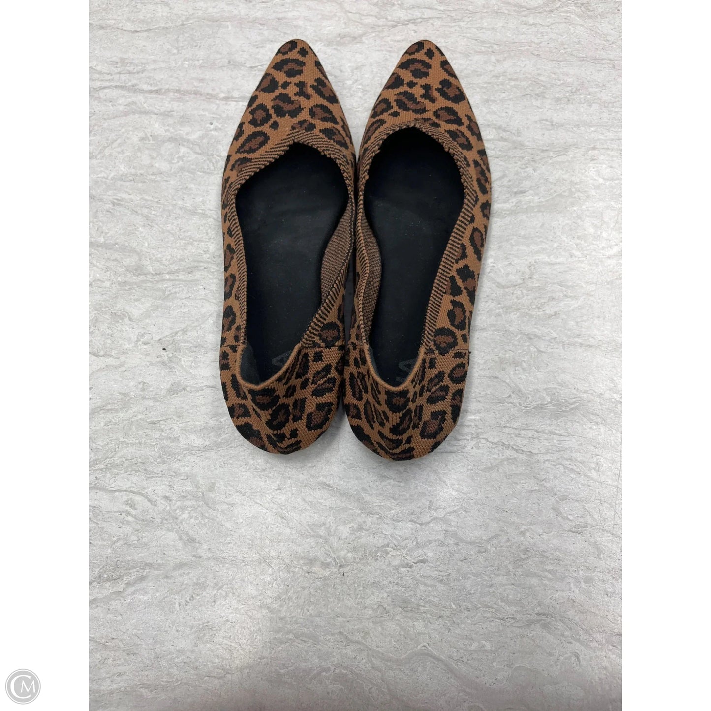 Shoes Flats By Mia In Animal Print, Size: 9.5