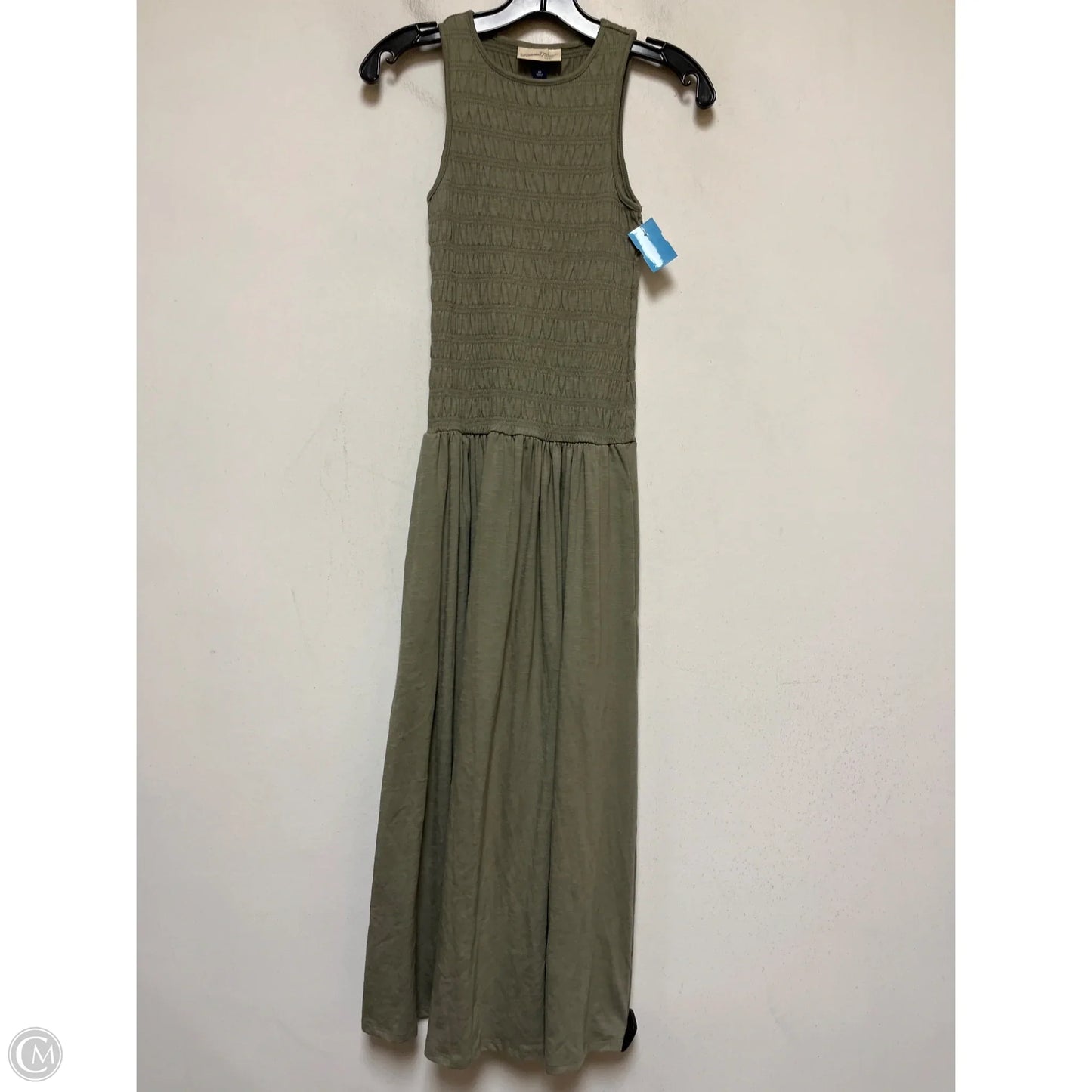 Dress Casual Midi By Universal Thread In Green, Size: Xs