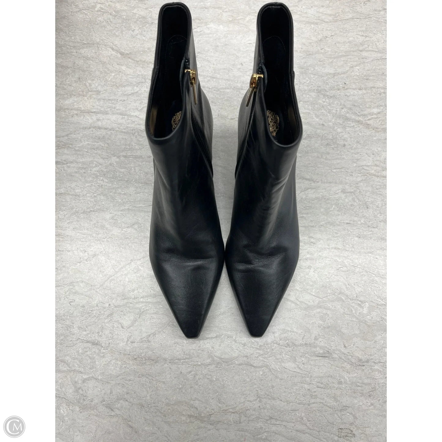 Boots Ankle Heels By Vince Camuto In Black, Size: 9