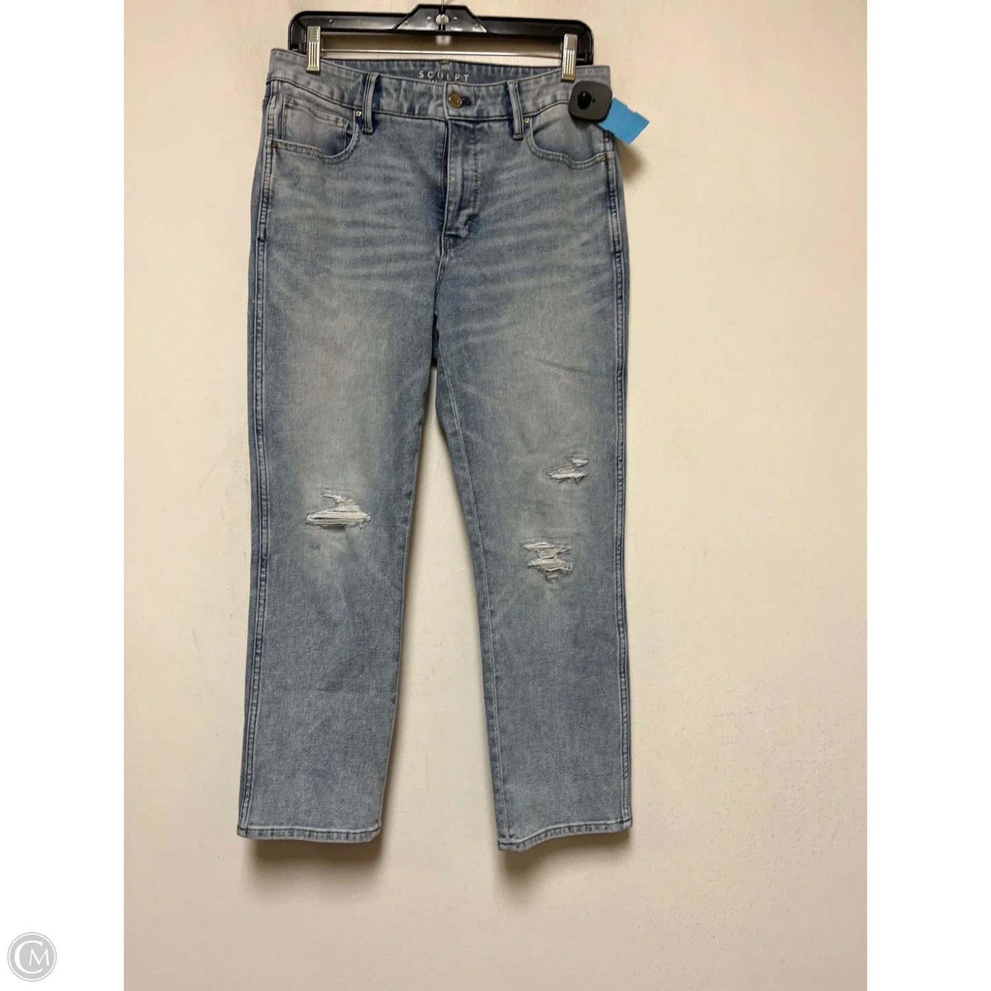 Jeans Cropped By White House Black Market In Blue Denim, Size: 8