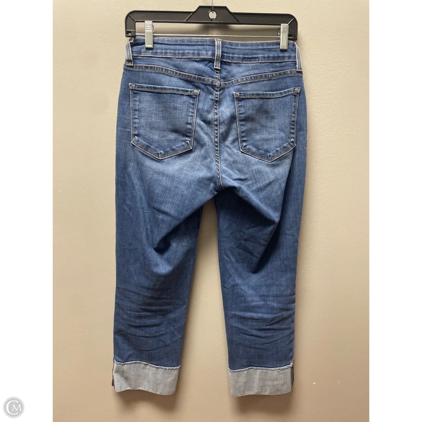 Jeans Cropped By Not Your Daughters Jeans In Blue Denim, Size: 0