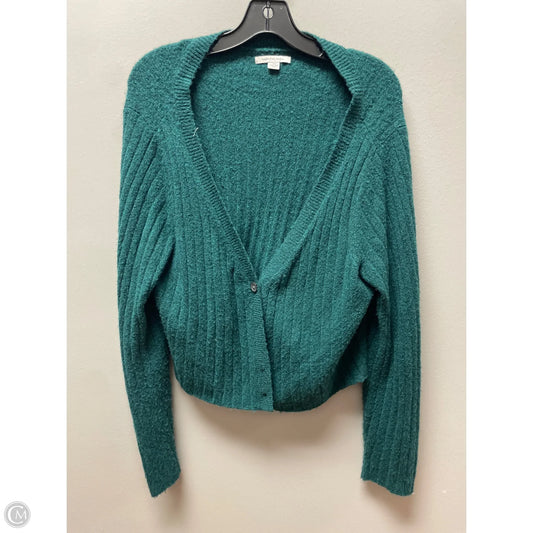 Cardigan By American Eagle In Green, Size: L