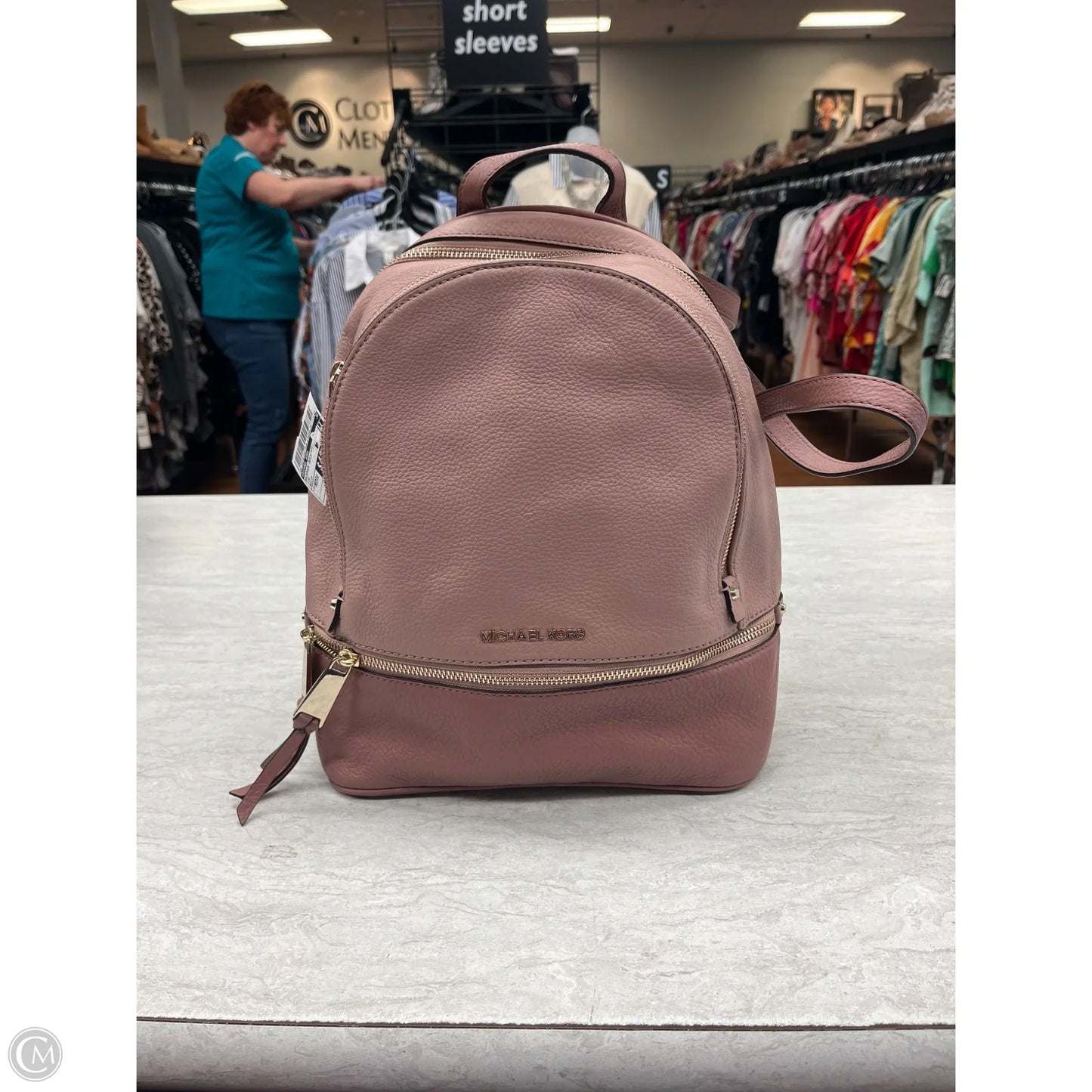 Backpack Designer By Michael Kors, Size: Medium