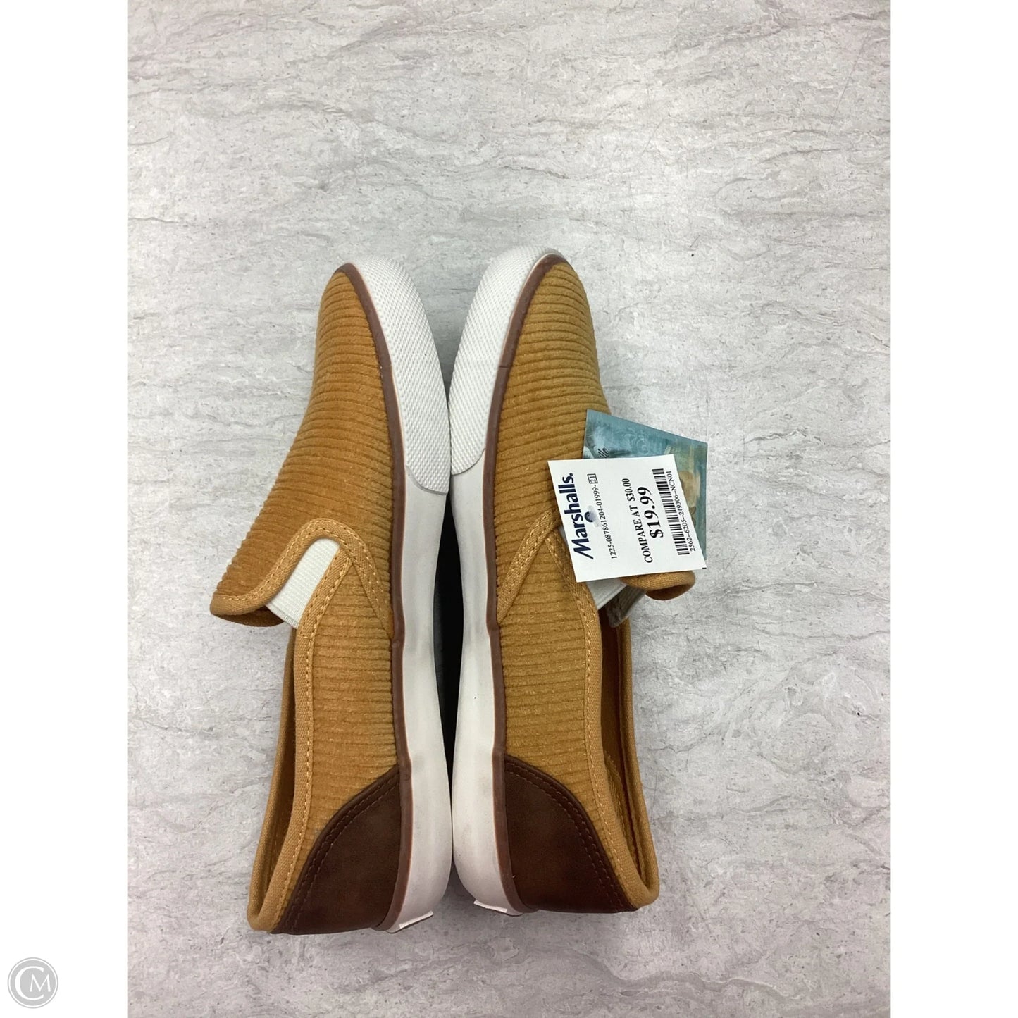 Shoes Flats By Clothes Mentor In Yellow, Size: 7