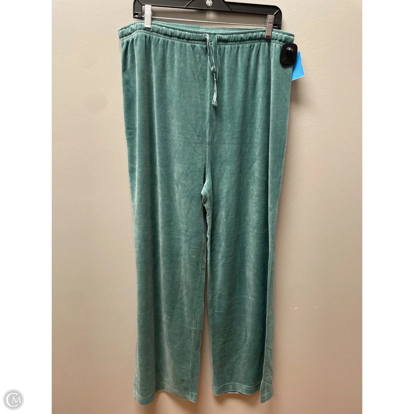Athletic Pants By Victorias Secret In Green, Size: L