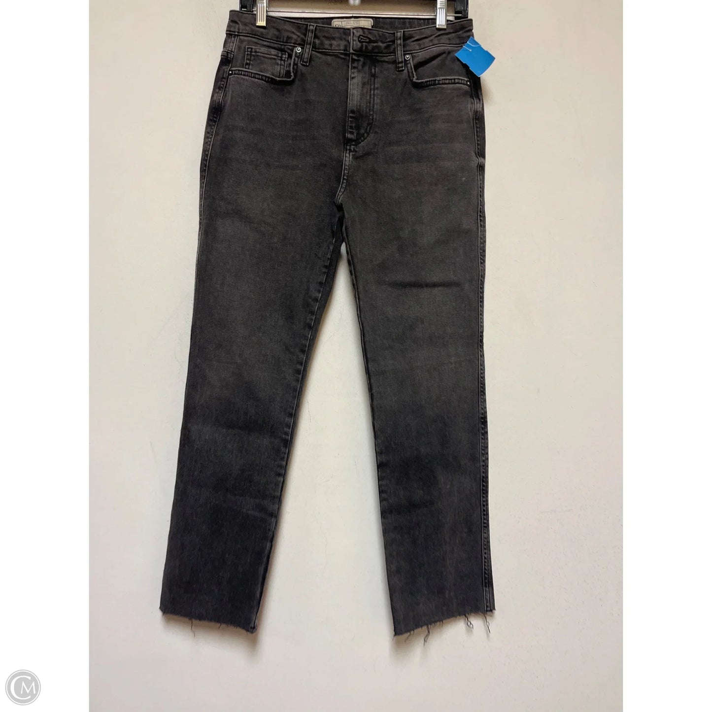 Jeans Straight By Free People In Grey Denim, Size: 6
