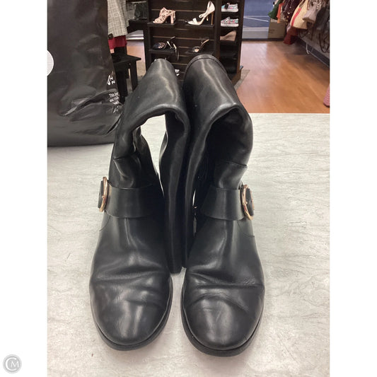 Boots Designer By Tory Burch In Black, Size: 9.5