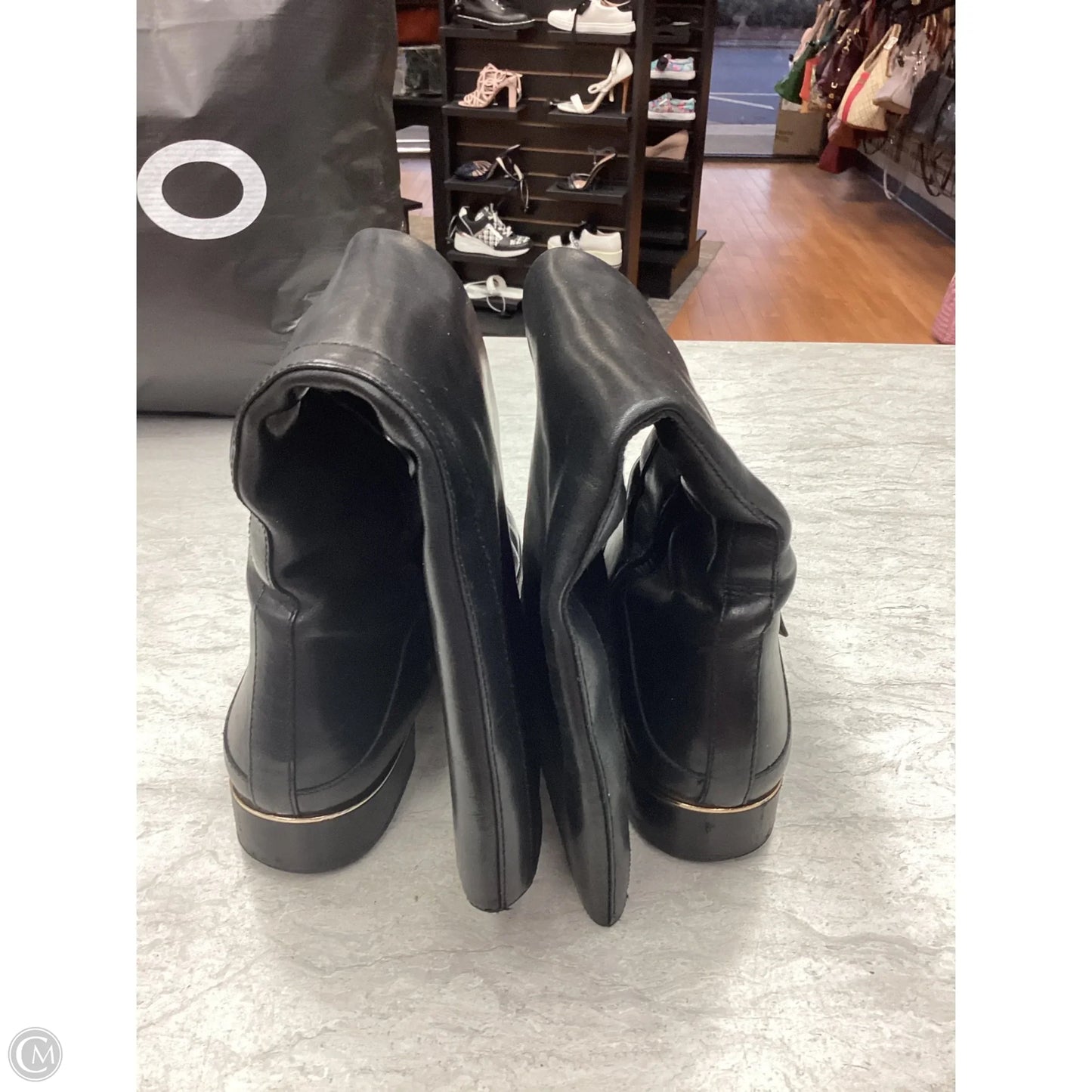 Boots Designer By Tory Burch In Black, Size: 9.5