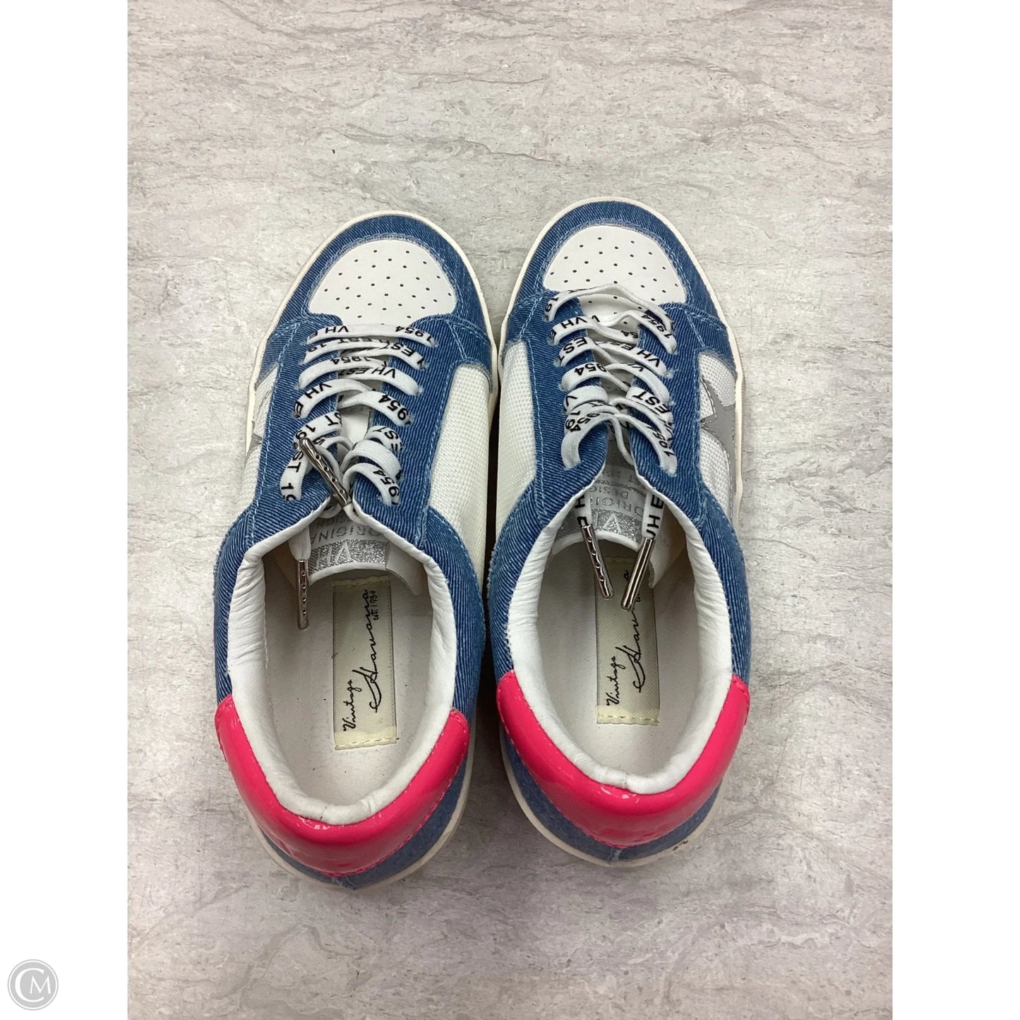 Shoes Sneakers By Vintage Havana In Blue & Pink, Size: 6.5