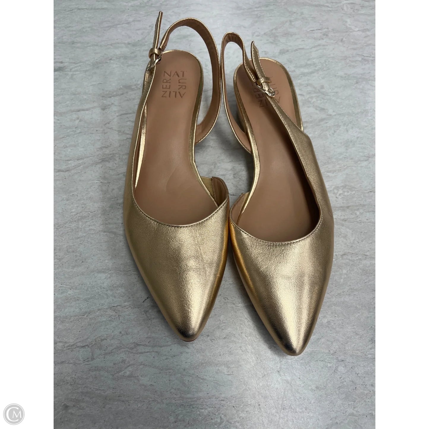 Shoes Flats By Naturalizer In Gold, Size: 9.5