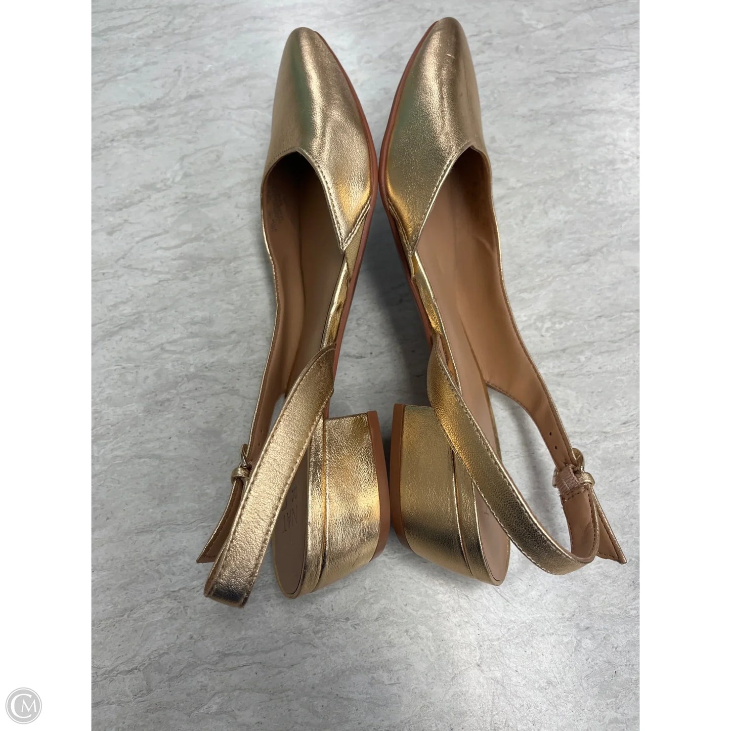 Shoes Flats By Naturalizer In Gold, Size: 9.5