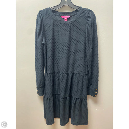 Dress Designer By Lilly Pulitzer In Black, Size: L
