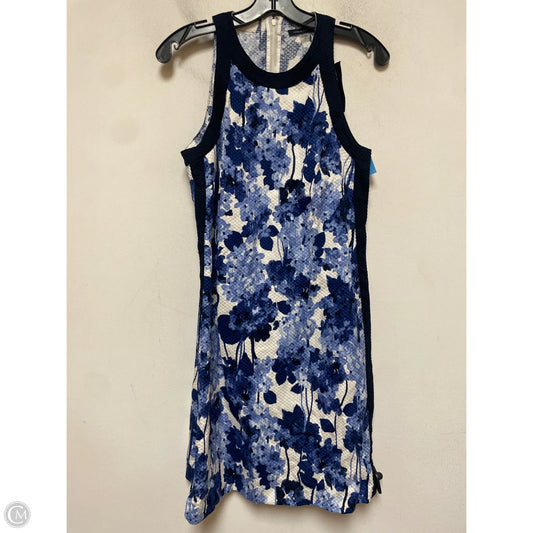 Dress Casual Short By Tommy Hilfiger In Blue & White, Size: M