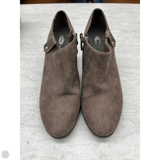 Boots Ankle Heels By Dr Scholls In Taupe, Size: 9
