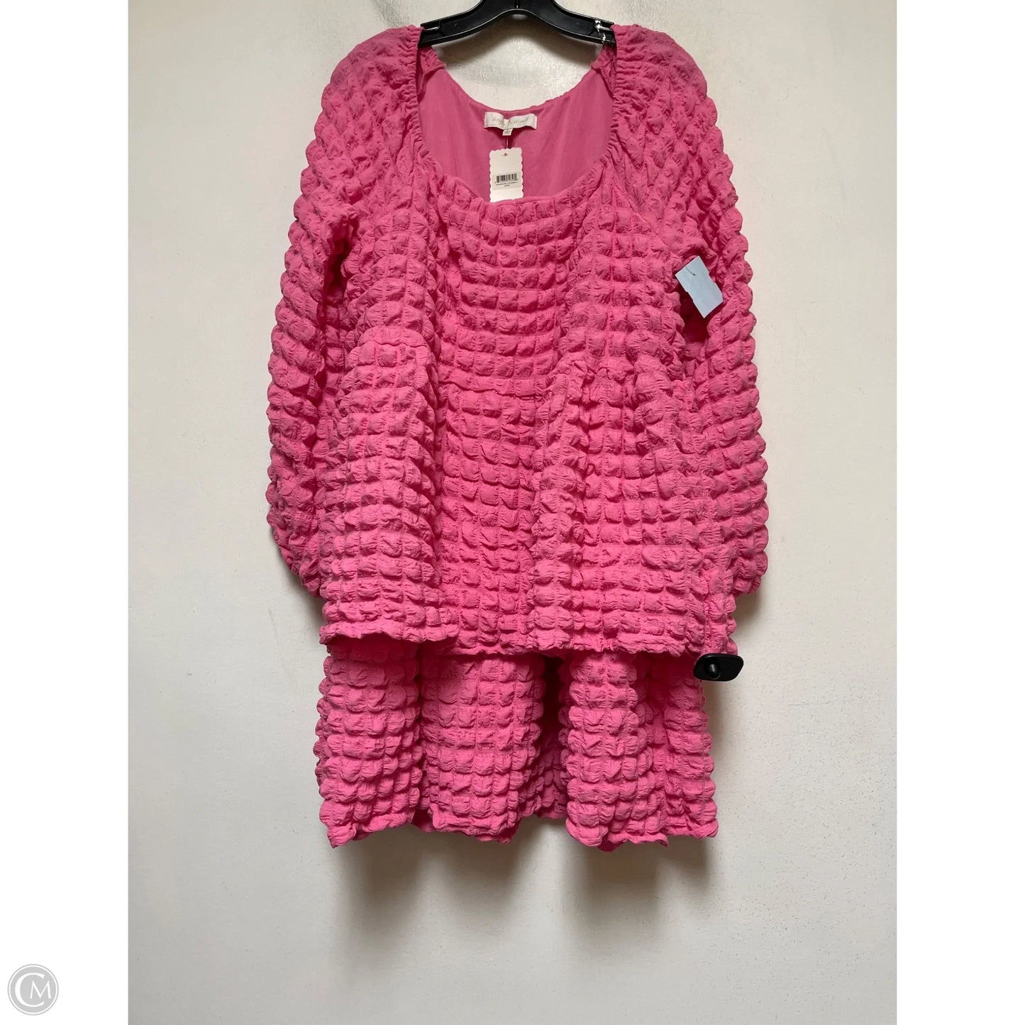 Dress Casual Short By Simply Southern In Pink, Size: L