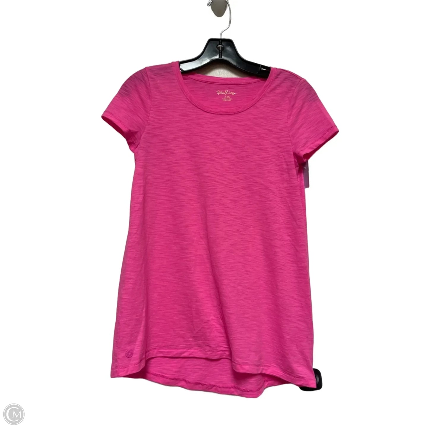 Top Short Sleeve Designer By Lilly Pulitzer In Pink, Size: Xxs