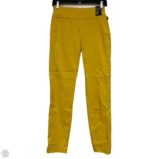 Pants Leggings By New York And Co In Yellow, Size: 0