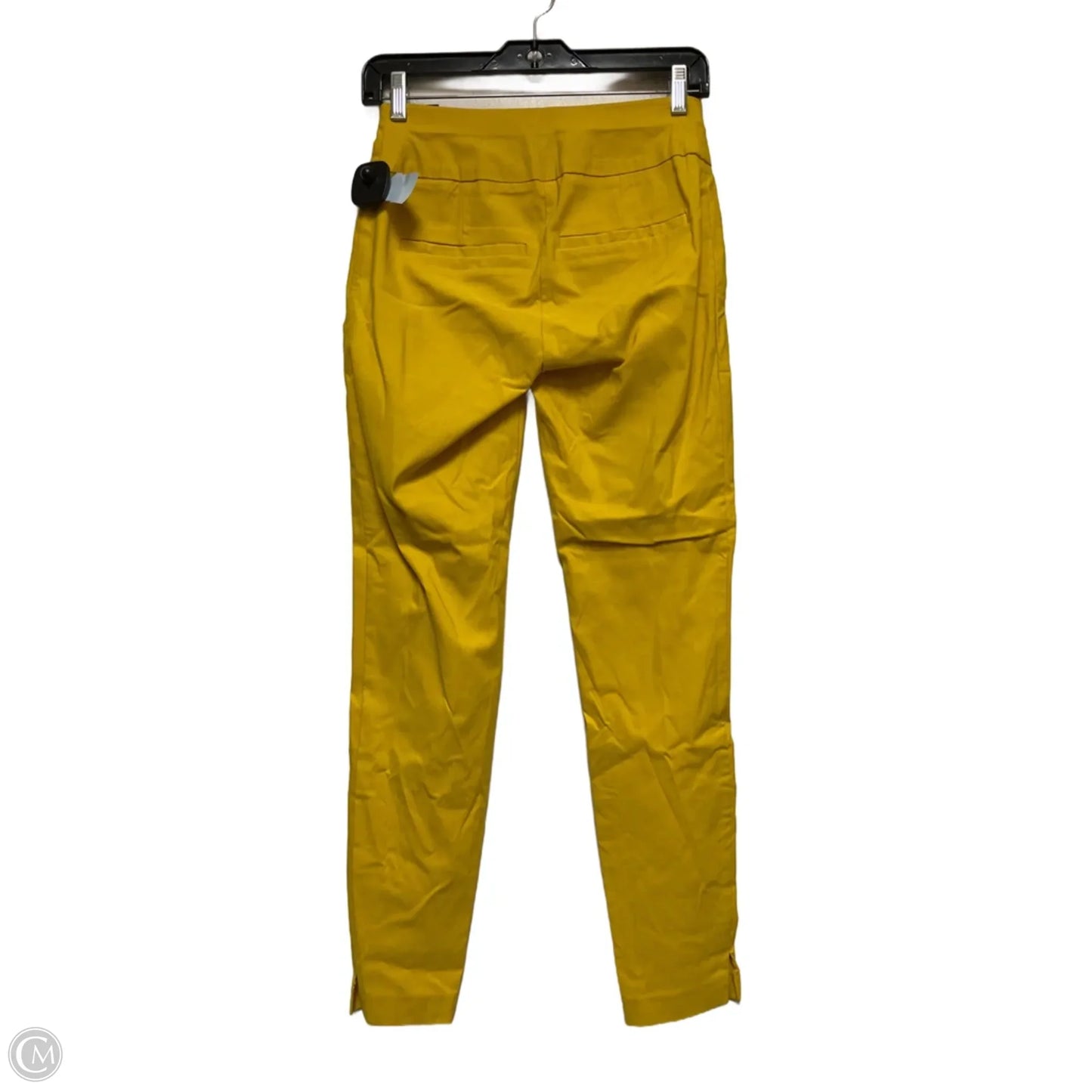 Pants Leggings By New York And Co In Yellow, Size: 0