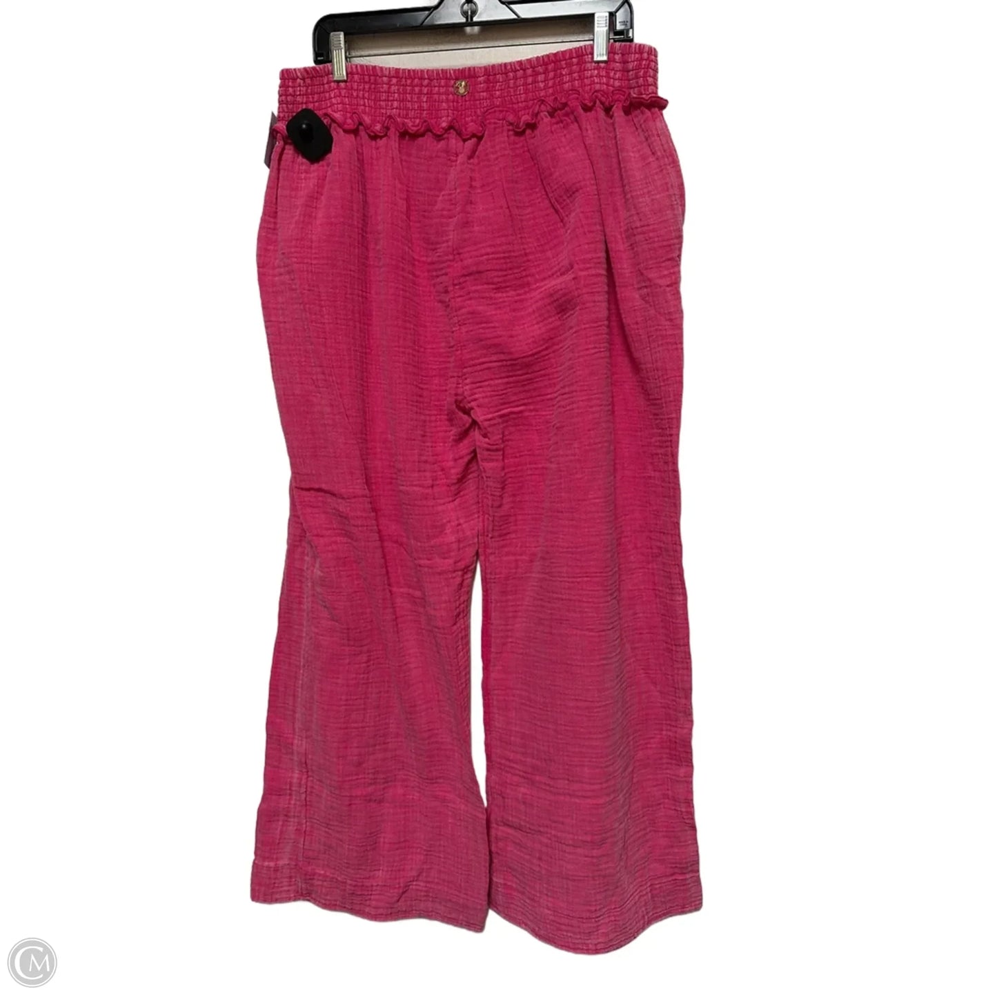 Swimwear Cover-up By Simply Southern In Pink, Size: Xl