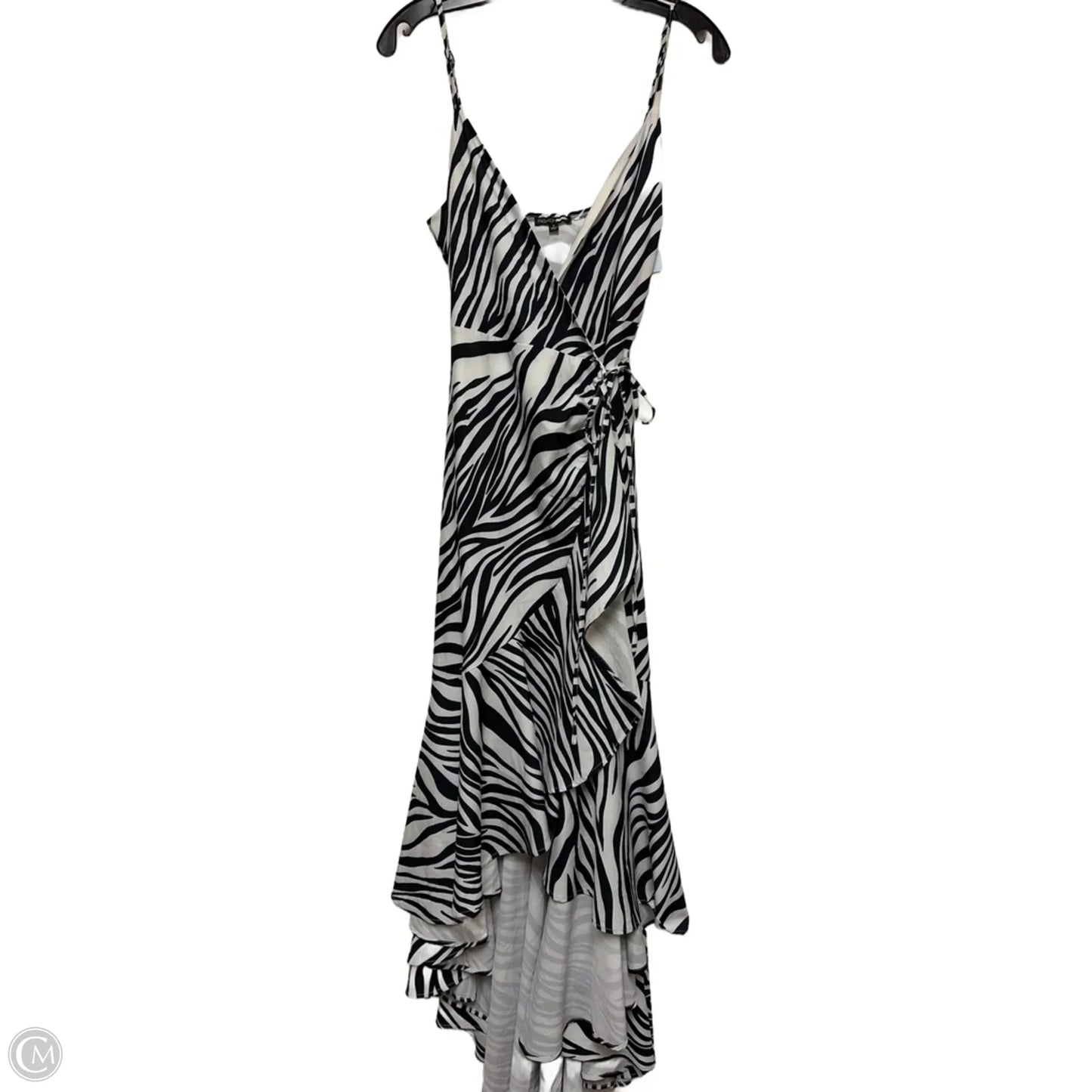 Dress Casual Maxi By Fashion Nova In Zebra Print, Size: M