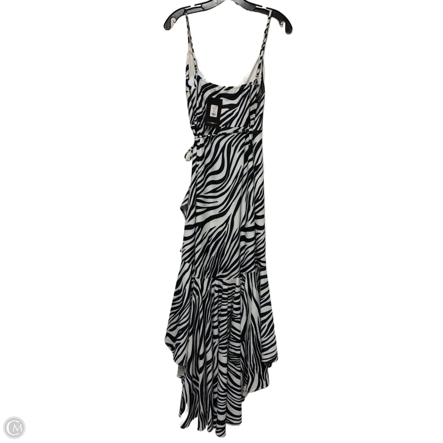 Dress Casual Maxi By Fashion Nova In Zebra Print, Size: M