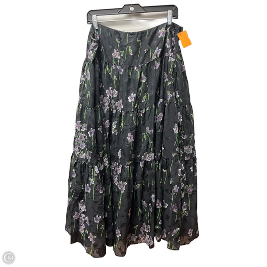 Skirt Midi By Lauren By Ralph Lauren In Black, Size: 16