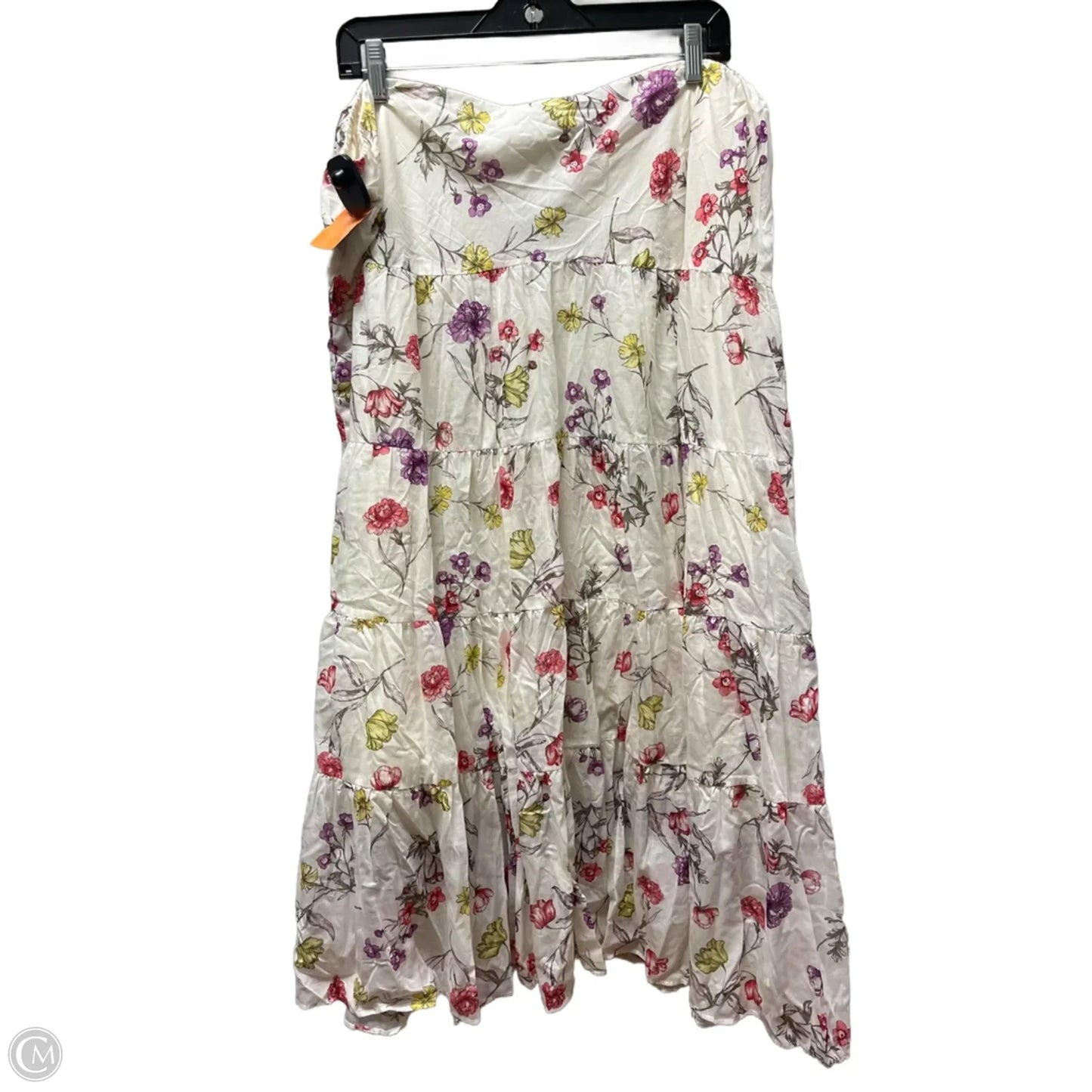 Skirt Maxi By Lauren By Ralph Lauren In Floral Print, Size: 20