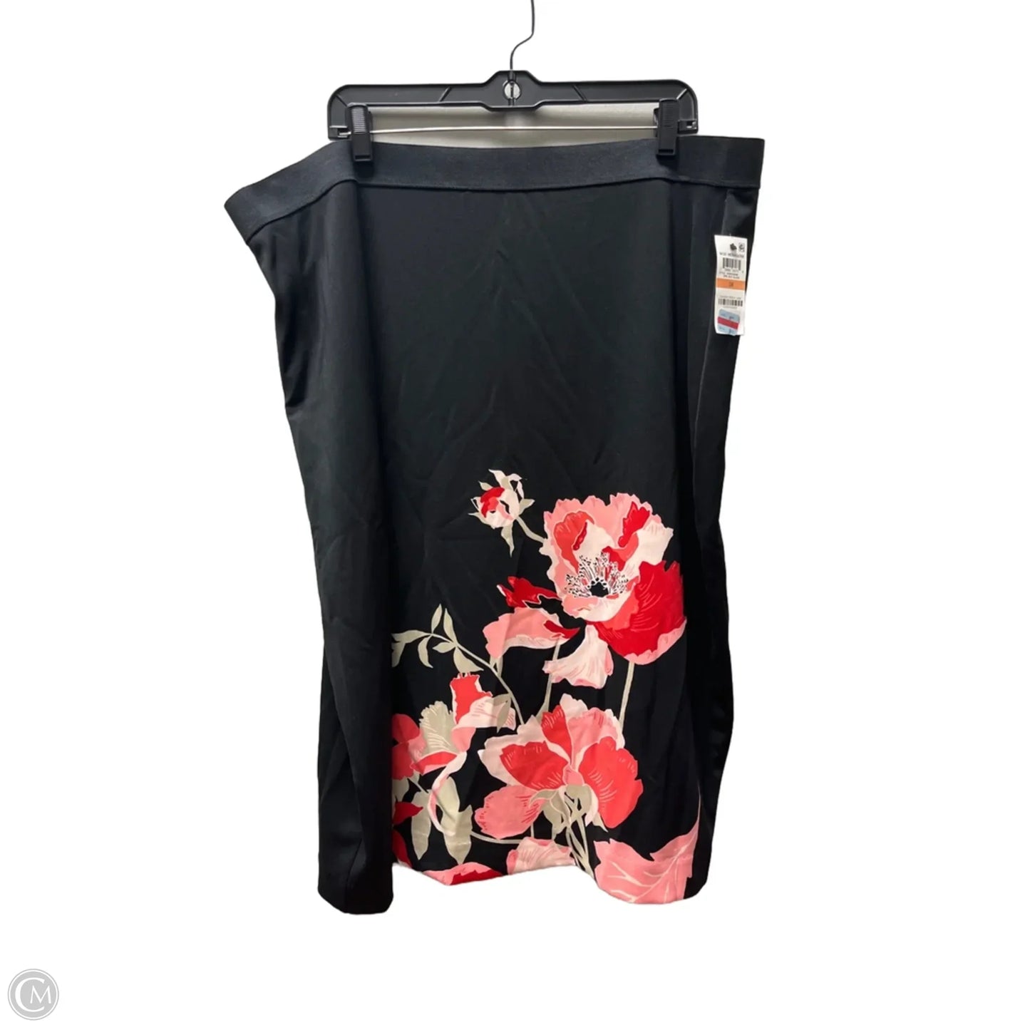 Skirt Midi By Alfani In Floral Print, Size: 24