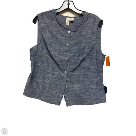 Top Sleeveless By Joie In Blue, Size: S