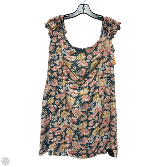 Dress Casual Short By Abercrombie And Fitch In Floral Print, Size: L