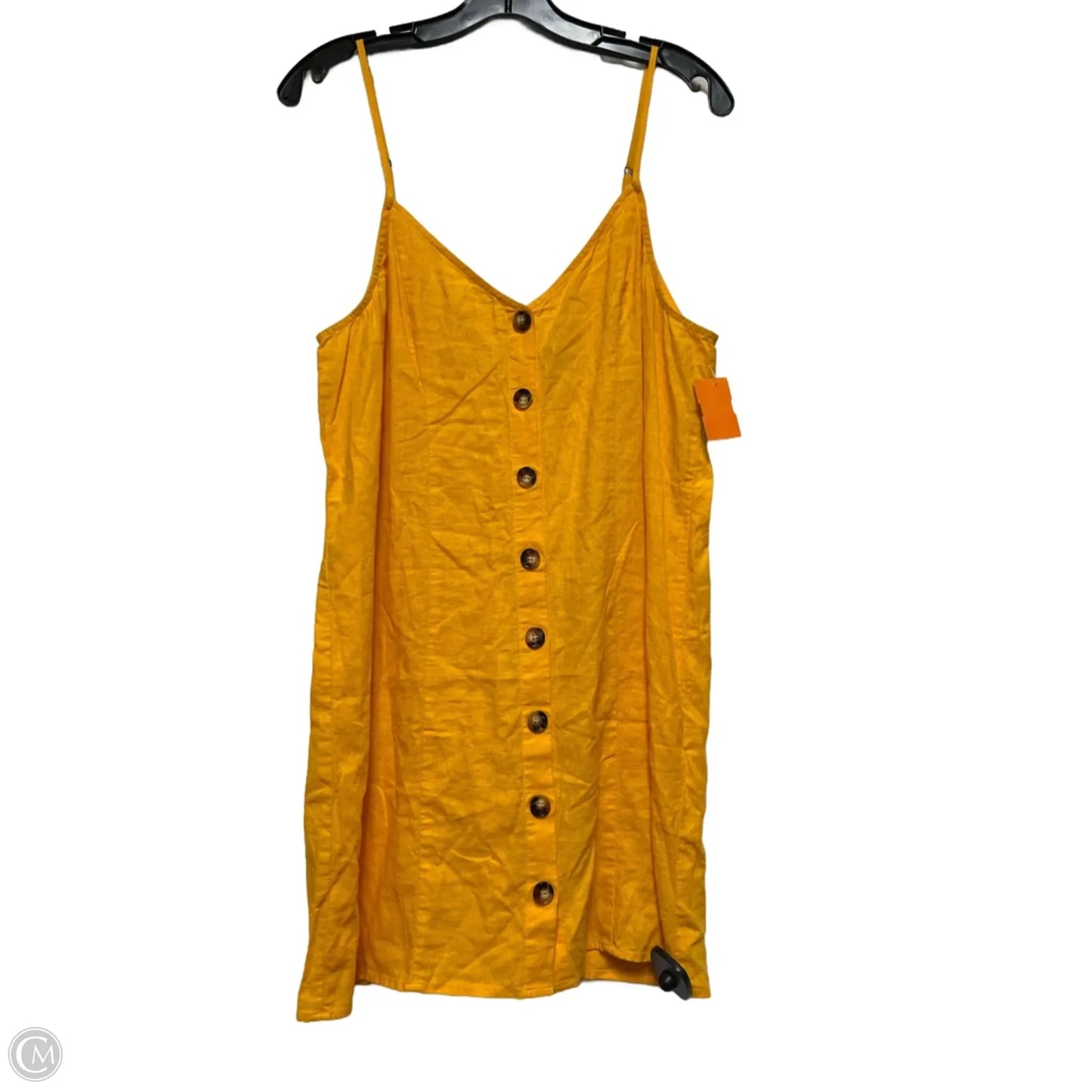 Dress Casual Short By Mumu In Orange, Size: L