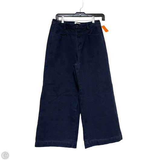 Jeans Cropped By Clothes Mentor In Navy, Size: 8