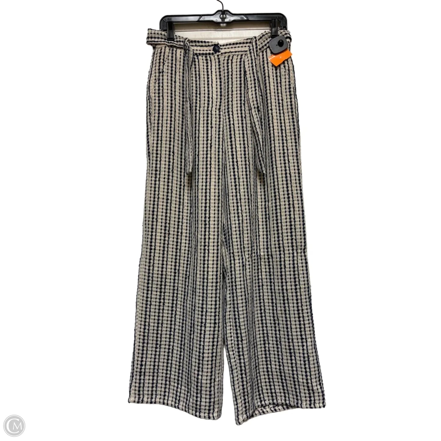 Pants Wide Leg By Clothes Mentor In Blue & Gold, Size: 4