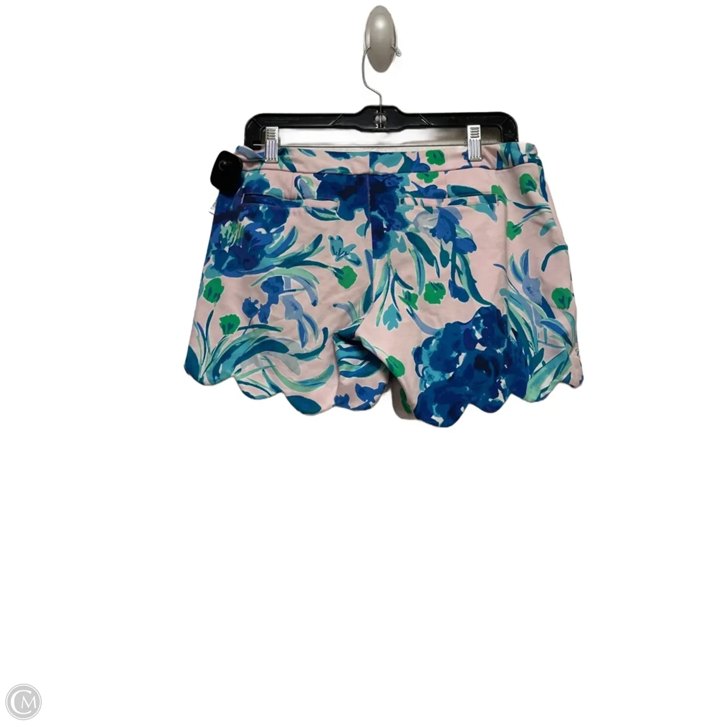 Shorts Designer By Lilly Pulitzer In Blue & Green, Size: 4
