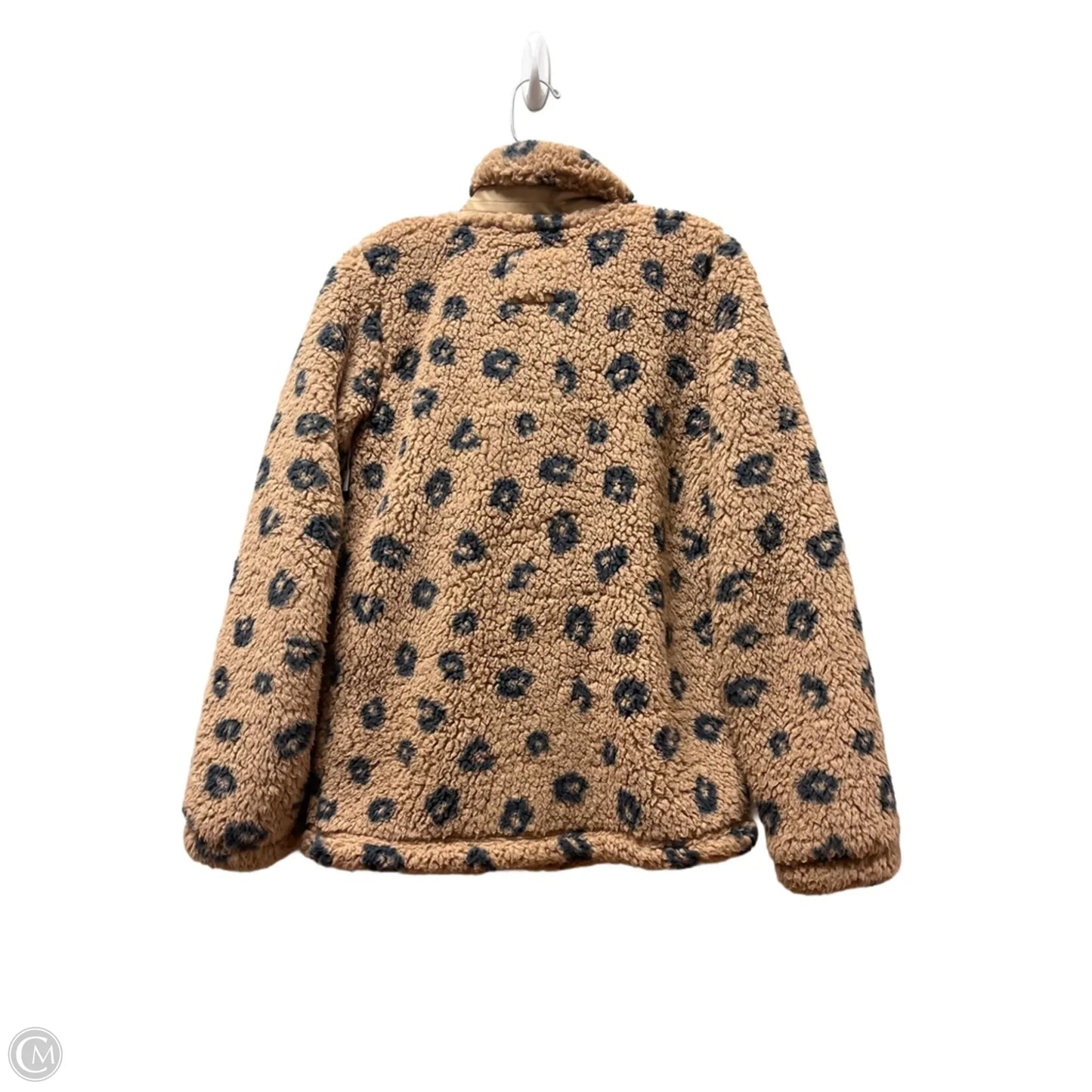 Coat Faux Fur & Sherpa By Abercrombie And Fitch In Animal Print, Size: Xs