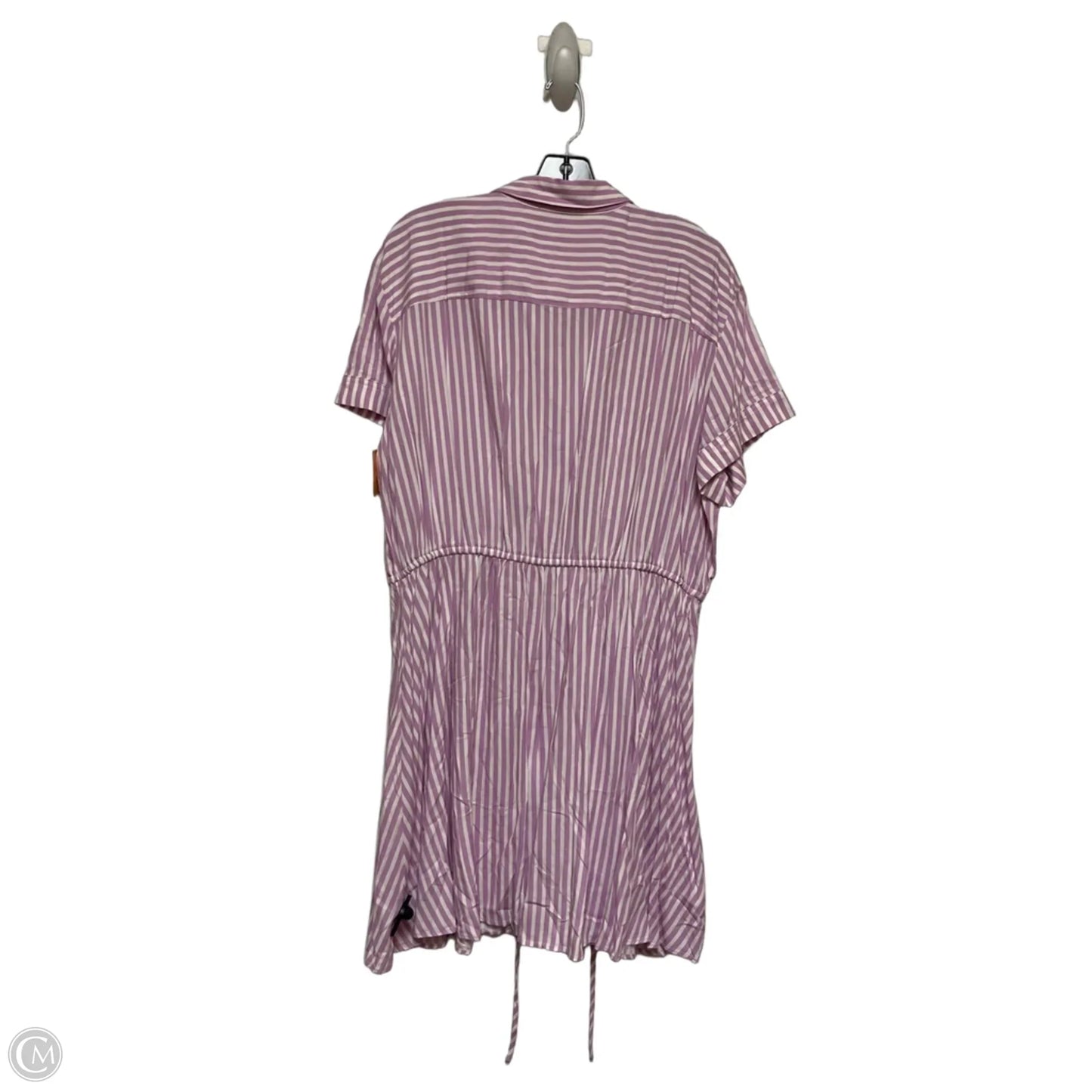 Dress Casual Short By Loft In Striped Pattern, Size: Xl