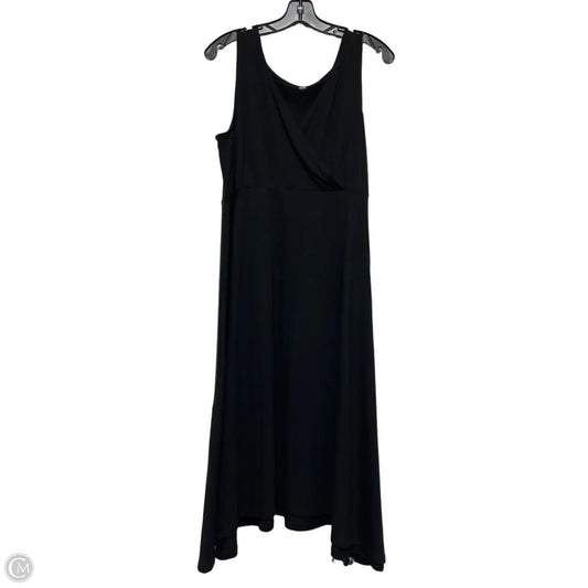 Dress Casual Short By Eileen Fisher In Black, Size: L