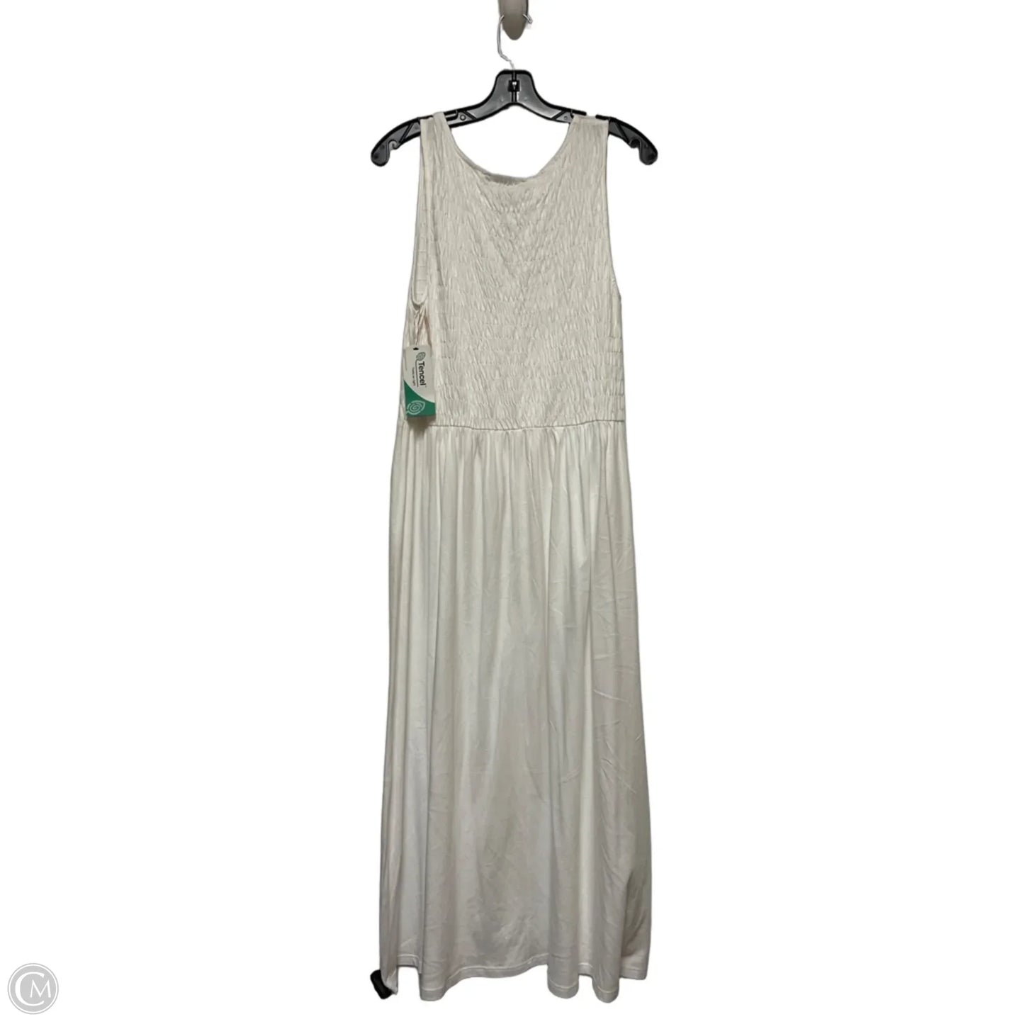 Dress Casual Midi By Tommy Hilfiger In White, Size: M