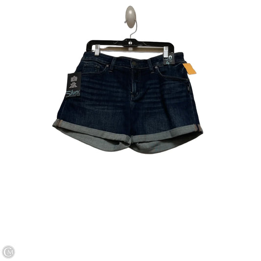 Shorts By Silver In Blue Denim, Size: 8