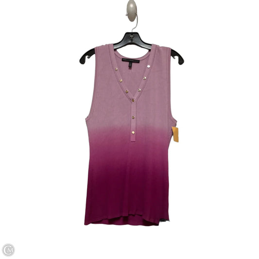 Top Sleeveless By White House Black Market In Purple, Size: L