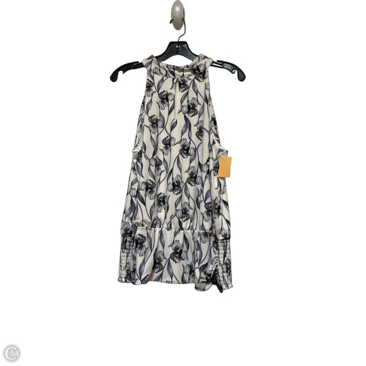 Top Sleeveless By White House Black Market In Floral Print, Size: L