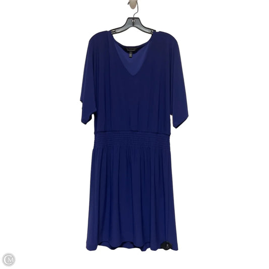 Dress Casual Short By White House Black Market In Purple, Size: L