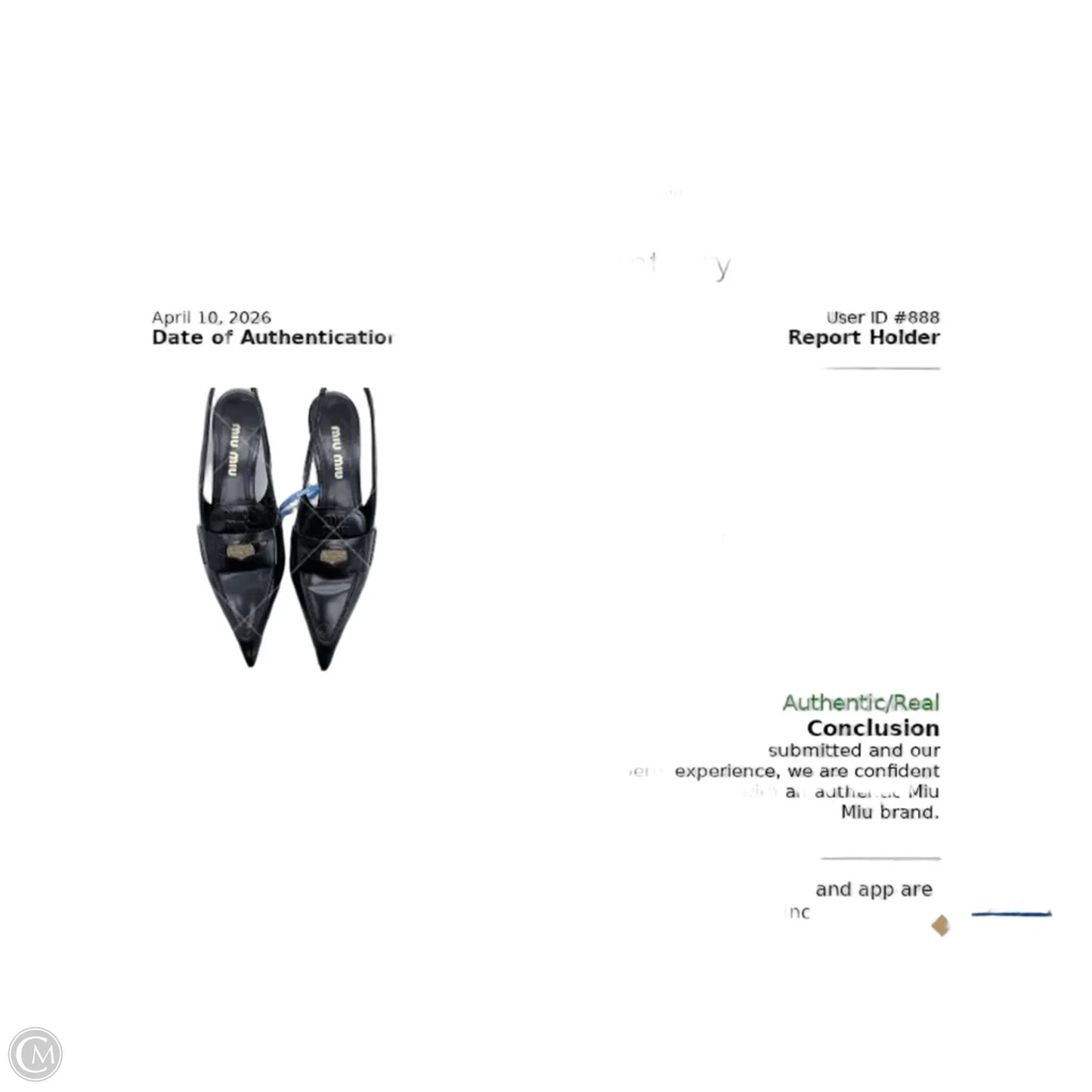 Shoes Luxury Designer By Miu Miu In Black, Size: 7.5