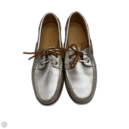 Shoes Flats By Sperry In Gold, Size: 8.5