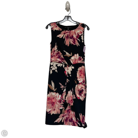 Dress Casual Short By White House Black Market In Floral Print, Size: Xs