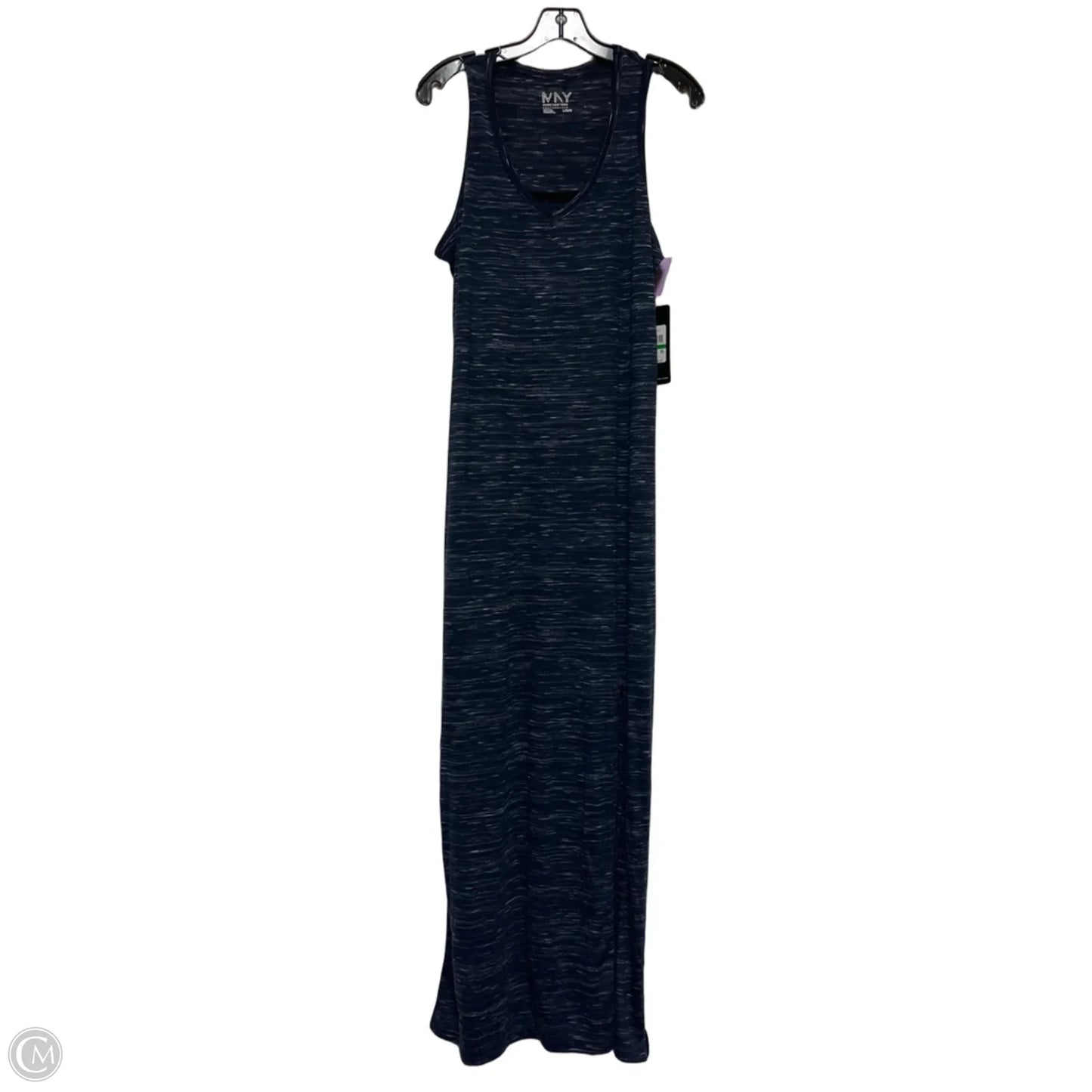 Dress Casual Maxi By Marc New York In Blue & White, Size: L
