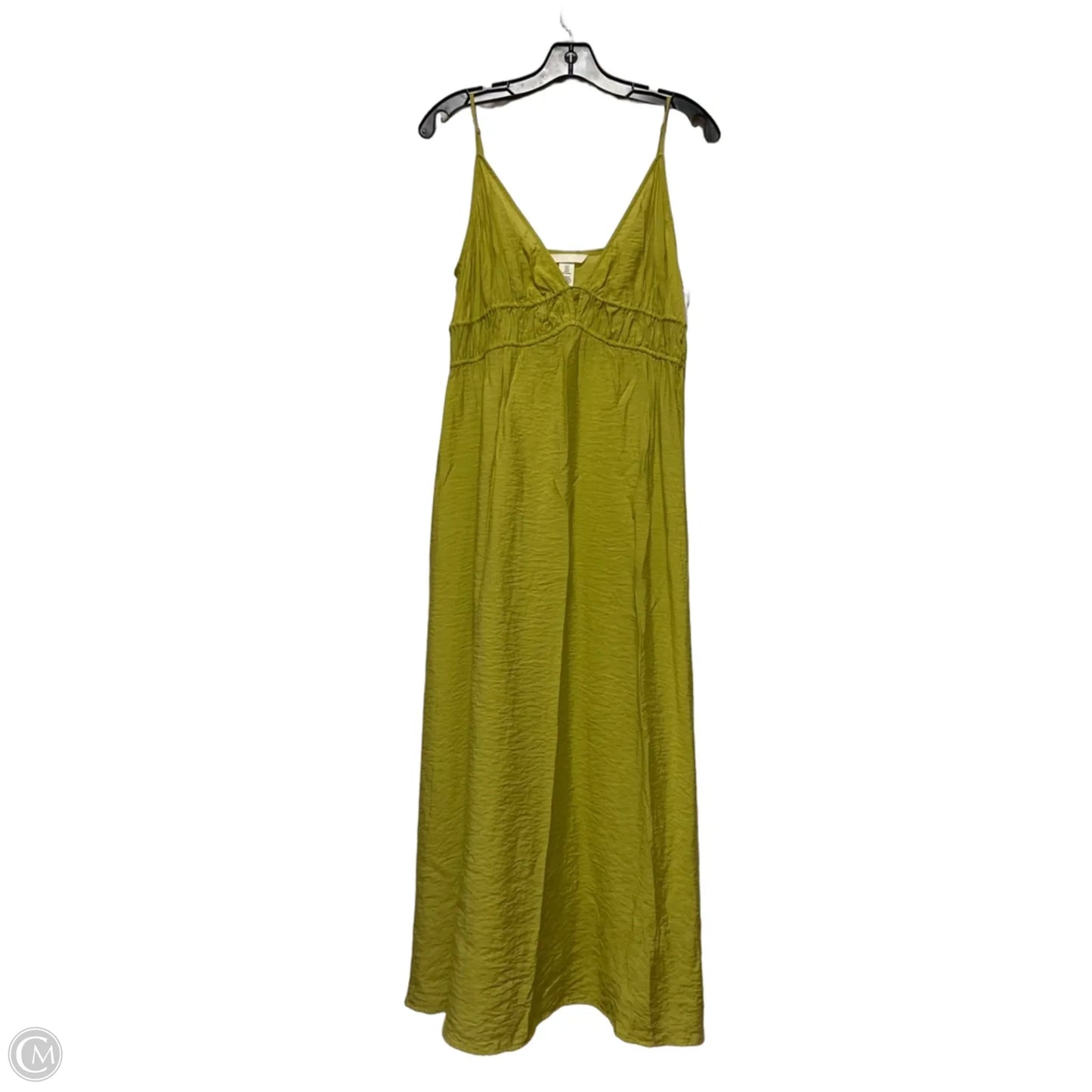 Dress Casual Maxi By H&m In Green, Size: M