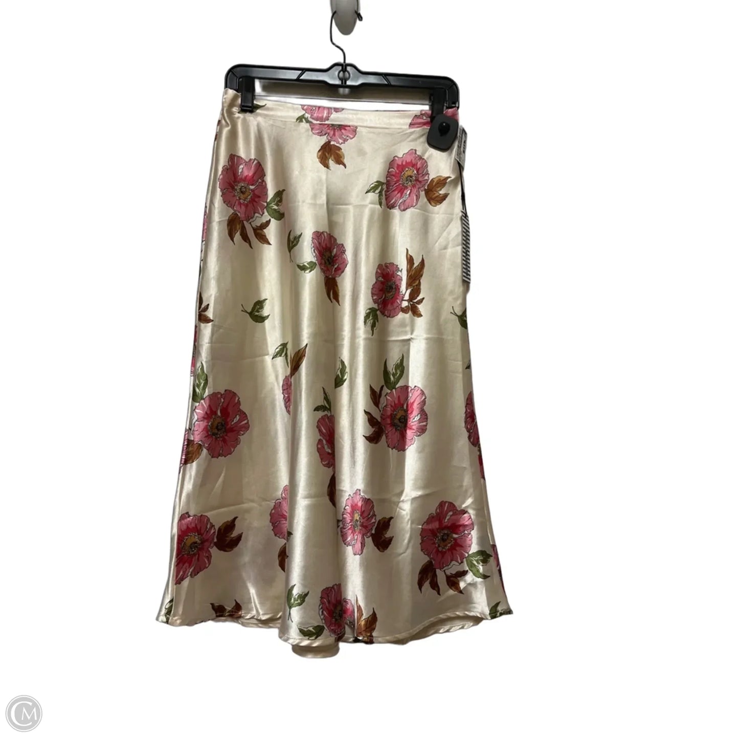 Skirt Midi By Haute Monde In Floral Print, Size: M