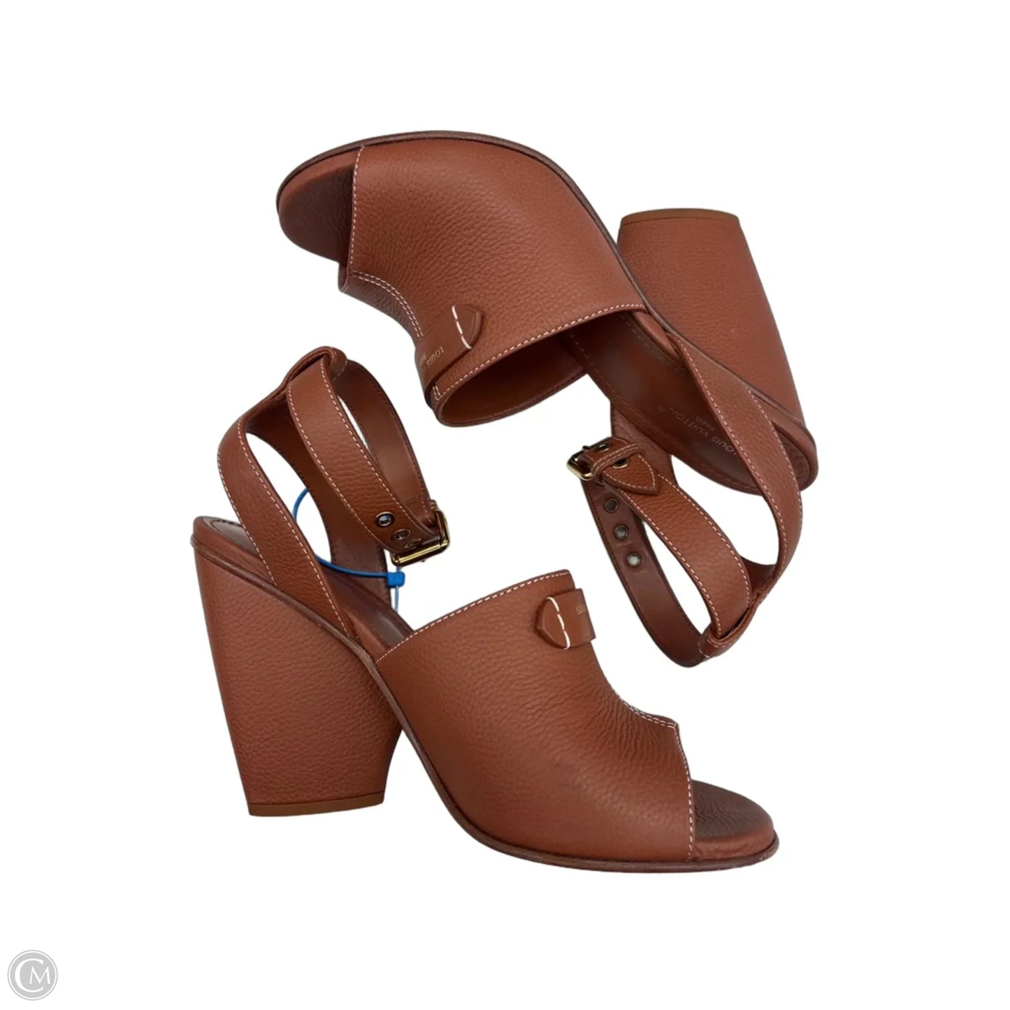 Shoes Luxury Designer By Louis Vuitton In Brown, Size: 8
