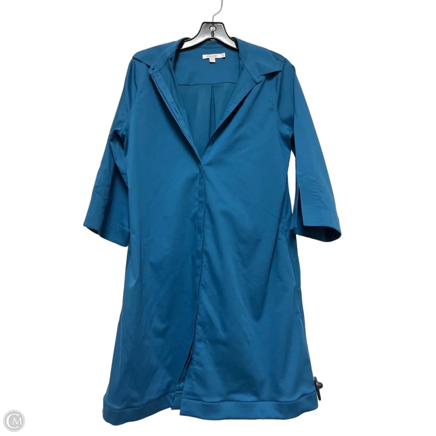 Dress Casual Short By Chicos In Blue, Size: S